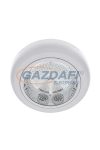 ELMARK 92213LEDWW/W "GL213E" süllyesztett mélysugárzó szett két LED rúddal, E27, 2x9W, 230V, 2x750lm, 2700K, fehér, IP44, d=266mm, A++ - A, 30000h