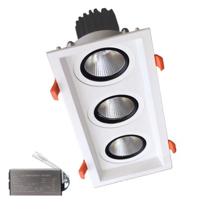   ELMARK 92DL81F4530/WHE LED mélysugárzó 3X15W 230V 3000K fehér vészvilágító modullal