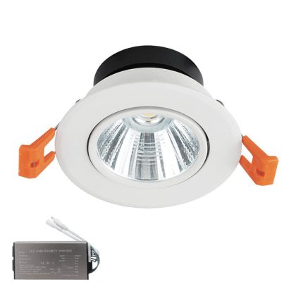   ELMARK 92DLTS2040/WHE LED mélysugárzó 20W 230V 4000K fehér IP44 vészvilágító modullal