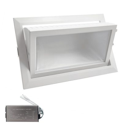   ELMARK 92EL67054030/WHE LED mélysugárzó EL-6705 40W 3000K, fehér vészvilágító modullal