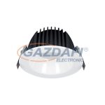   ELMARK 92FLD1530/WH LED süllyesztett kerek mélysugárzó, fix, SMD, 15W, 230V, 3000K, 1350lm, fehér, d=130mm, IP44, A++-A, 30000h