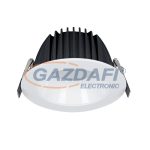   ELMARK 92FLD2530/WHE LED mélysugárzó süllyesztett SMD 25W 230V 3000K IP44 fehér vészvilágító funkcióval 2250lm IP44  alumínium