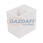   ELMARK 92GDL07W GYPSUM falikar G9 max. 20W 230V 75X100X100mm fehér