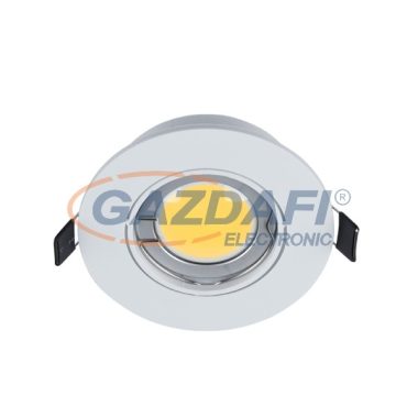 ELMARK 92GUR493WH/W LED süllyesztett kerek spot lámpa, COB, GU10,7W, 230V, 4000K, 490lm, fehér, műanyag, d=90mm, IP40, A++-A, 30000h