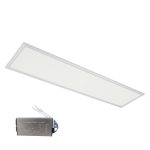   ELMARK 92PANEL021WE LED panel süllyesztett szögletes 48W 4000K 295x1195x30mm fehér keret IP44  4800lm IP44 230V alumínium