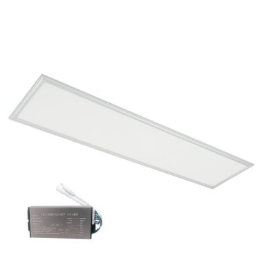 ELMARK 92PANEL029CWE LED PANEL süllyesztett szögletes 48W 6400K 295X1195MM 110LM/W vészvilágító funkcióval