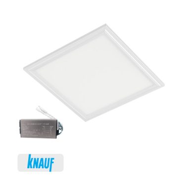 ELMARK 92PANEL030CWIP54E LED panel gipszkartonhoz 48W 6400K 595x595mm  IP54 vészvilágító modullal