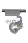 ELMARK 93TL5016WW/GR SKY TL5016 LED sínes spot lámpa 30W 2700K 60° 230V szürke