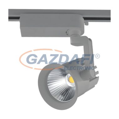 ELMARK 93TL5016CW/GR SKY TL5016 LED sínes spot lámpa 30W 6400K 60° 230V szürke