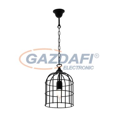 ELMARK 955CAGE1/BL CAGE függeszték 1xE27 fekete  IP20 230V