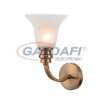   ELMARK 955MARTA1W "Marta" falikar, 1xE27, arany bronz, 160x330mm, A++-E