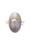 ELMARK 955SHELL1W/SL "Shell" fali lámpa, LED, 5W, 230V, 4000K, 500lm, ezüst, 170x110x70mm, A++-A