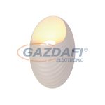   ELMARK 955SHELL1W/WH "Shell" fali lámpa, LED, 5W, 230V, 4000K, 500lm, fehér, 170x110x70mm, A++-A