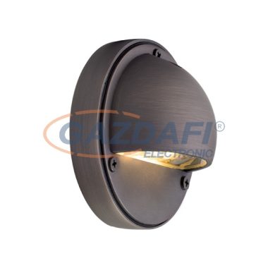 ELMARK 96GRF98B/AB "GRF" Homlokzatvilágító lámpatest, 1xG4, 12V, antik bronz, 98x41mm, IP65, réz, A++-E