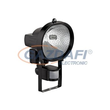 ELMARK 989020 "HVO/S" Halogén fényvető mozgásérzékelővel, R7s, J118, 500W, 230V, fekete, IP44, E/A++-E, 180°