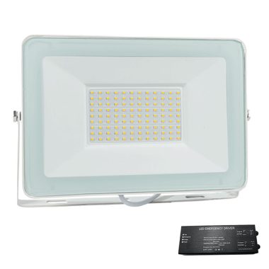 ELMARK 98VEGA100WW/WHE VEGA100 SLIM SMD 100W LED fényvető 3000K WH vészvilágító modullal