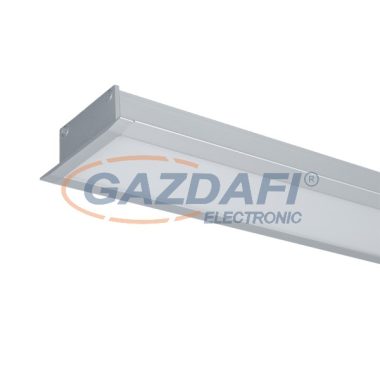 ELMARK 99BM603024/GR "S77" Süllyesztett LED profil, 24W, 230V, 2280lm, 3000K, szürke, 600mm, A++ -A, 20000h