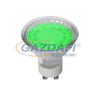 ELMARK 99LED599 LED fényforrás, SMD, GU10, 3W, 230V, zöld, A+