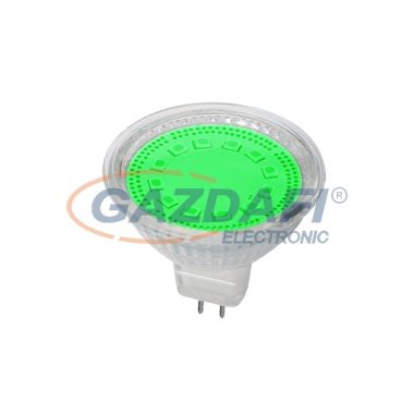 ELMARK 99LED604 LED fényforrás, SMD, G5.3, MR16, 3W, 12V, zöld, A+