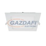   ELMARK 99LED635TE Süllyesztett szögletes LED panel vészvilágító funkcióval, Epistar SMD, 18W, 230V, 1440lm, 2700-3000K, fehér, 225x225mm, IP40, A++-A, 30000h