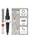 EMOS D1DW01 Standard LED sorolható karácsonyi füzér – háló, 1,5x2 m, kültéri, meleg fehér, időzítő, 2 W, 230 V AC, IP44