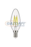 EMOS Z74217 LED filament gyertya 6W(50W) 630lm E14 WW