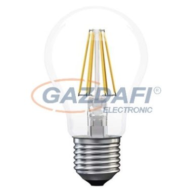 EMOS Z74221 LED fényforrás filament E27 230V 4W 2700K 470lm A++