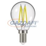   EMOS Z74237 LED fényforrás Filament Kisgömb 6W E14 2700K 806lm 230V A++