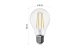 #LED FLM A60 DIM 7,5W(75W) 1055 lm E27 WW