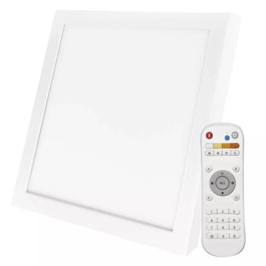 EMOS ZM5171 LED panel, falon kívüli, 20W, 295x295mm, IP20, dimmelhető, változtatható színhőmérséklet, EXCLUSIVE