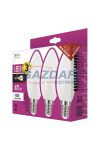 EMOS ZQ3221-3 LED CLS CANDLE 6W E14 NW 3PC