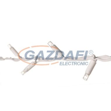 EMOS ZY2158 CONNECT PROFI - karácsonyi fényfüzér JÉGCSAP 3x0.4M, 50LED, IP44, FEHÉR KÁBEL, hideg fehér