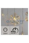 EMOS ZY2265 karácsonyi fényfüzér HÓPIHE 8LED, 0.84x0.45m, IP44, 230V, időzítő, meleg fehér