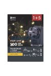 EMOS ZY2277 CONNECT - START KIT 10M, 100LED, IP44,12W, meleg fehér