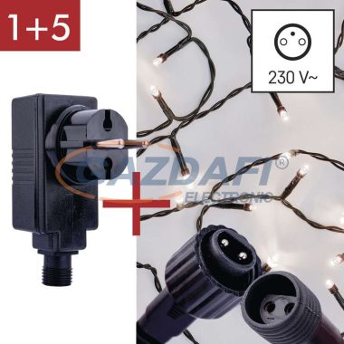 EMOS ZY2278 CONNECT - START KIT 10M, 100LED, IP44,12W, HIDEG FEHÉR