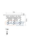 EMOS ZY2286 CONNECT PROFI - karácsonyi fényfüzér JÉGCSAP VILLOGÓ 3x0.4M, 50LED, IP44, FEKETE KÁBEL, meleg fehér