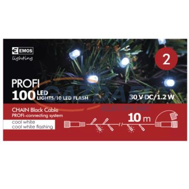 EMOS ZY2302 Karácsonyi fényfüzér 10 méter, 100 LED, IP44