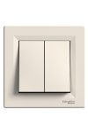 SCHNEIDER EPH0300323 ASFORA Chandelier Switch, screw connection, beige (105)