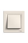 SCHNEIDER EPH0500123 ASFORA Cross switch, spring connection, beige (107)