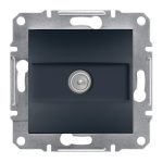   SCHNEIDER EPH3200171 ASFORA TV socket, end cap, 1 dB, anthracite