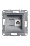 SCHNEIDER EPH4100162 ASFORA 1xRJ11 telephone socket, steel