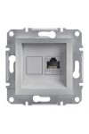 SCHNEIDER EPH4300161 ASFORA 1xRJ45 Cat5e UTP socket, aluminum