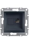 SCHNEIDER EPH4300171 ASFORA 1xRJ45 Cat5e UTP socket, anthracite