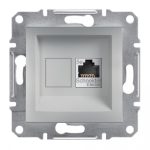   SCHNEIDER EPH5000161 ASFORA 1xRJ45 Cat5e STP socket, aluminum