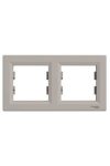 SCHNEIDER EPH5800269 ASFORA Double frame, horizontal, bronze