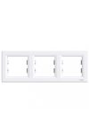 SCHNEIDER EPH5800321 ASFORA Triple frame, horizontal, white