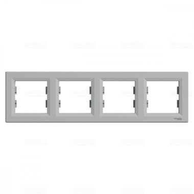 SCHNEIDER EPH5800461 ASFORA Four frames, horizontal, aluminum