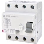   ETI 002062632 EFI-4 A eV 25/0,03 típusú áram védőkapcsoló, 4p, váltóáramú, pulzáló és DC