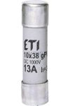 ETI 002625078 CH10x38 gPV 13A/1000V DC hengeres biztosító napelemekhez