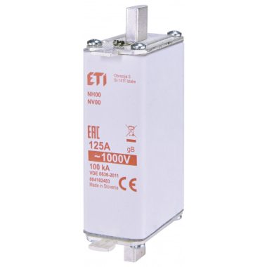 ETI 004182481 NH00 gB 1000V /85/80A késes biztosító